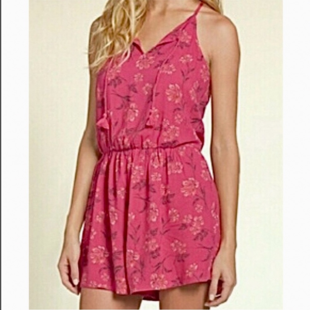 Hollister - Racerback Floral Romper